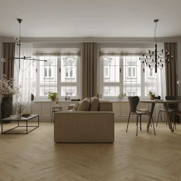Каменный SPC ламинат Norland Parquet Clear Room 1066-6