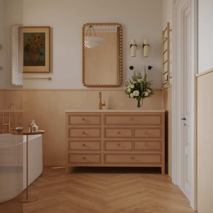 Виниловая плитка Norland Parquet LVT Песчаный берег Saver Sand 1067-2 №2