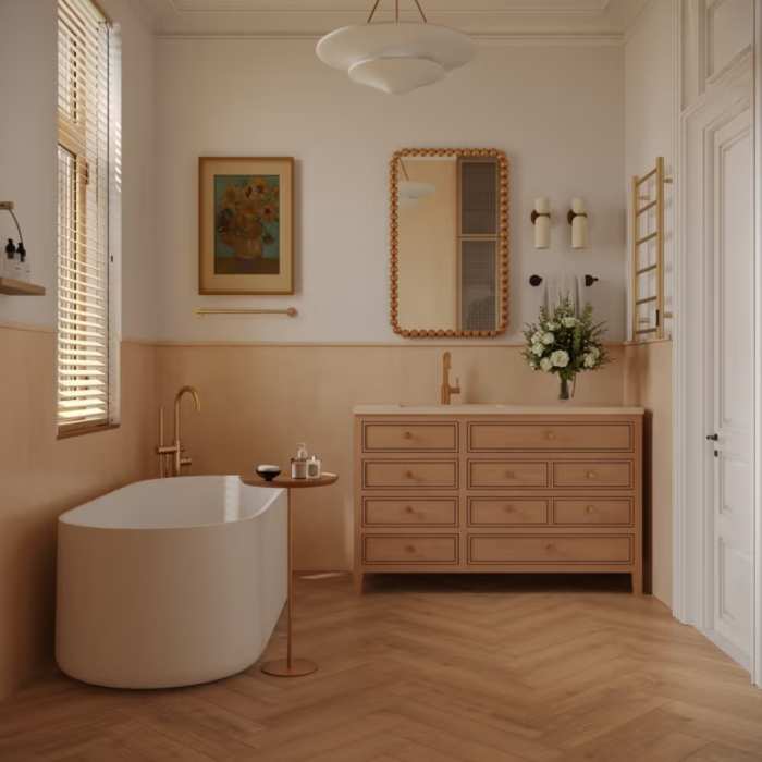 Виниловая плитка Norland Parquet LVT Песчаный берег Saver Sand 1067-2