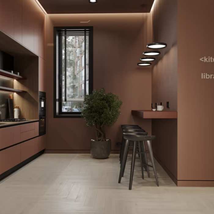 Виниловая плитка Norland Parquet LVT Изящная планка Easy Plank 1067-5