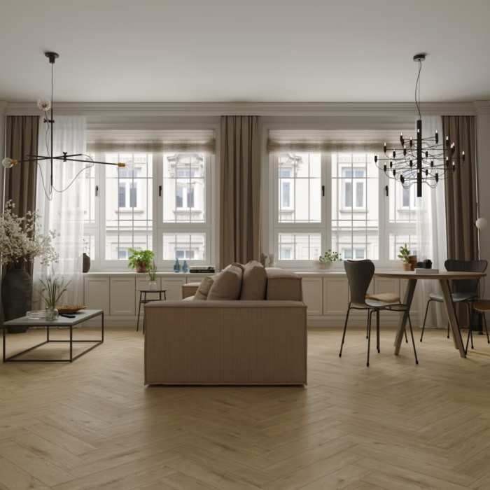 Виниловая плитка Norland Parquet LVT Светлое пространство Clear Room 1067-6 №3