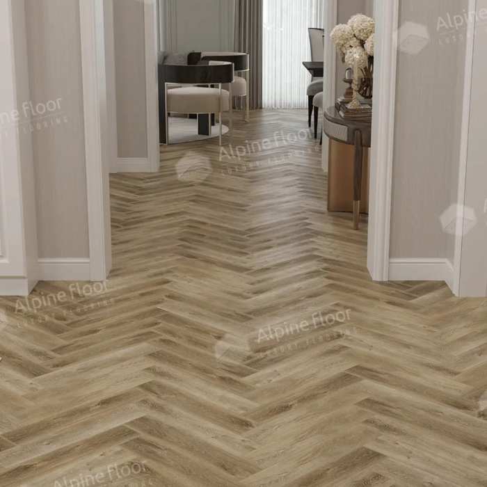 Кварцвиниловая плитка SPC Alpine Floor Parquet Light ECO 13-35 Дуб Целата №2