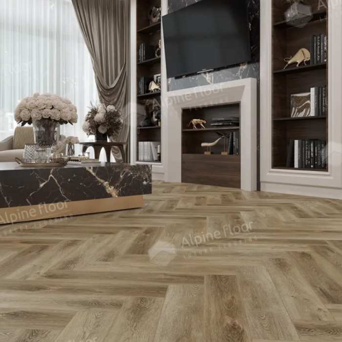 Кварцвиниловая плитка SPC Alpine Floor Parquet Light ECO 13-35 Дуб Целата №3