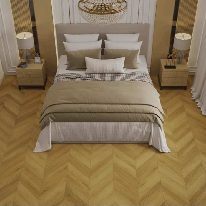 Каменно-полимерна SPC плитка Tulesna Art Chevron Valore 1011-10 №4