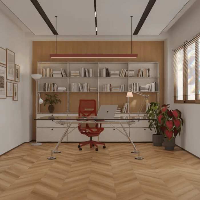 Каменно-полимерна SPC плитка Tulesna Art Chevron Incanto 1011-7