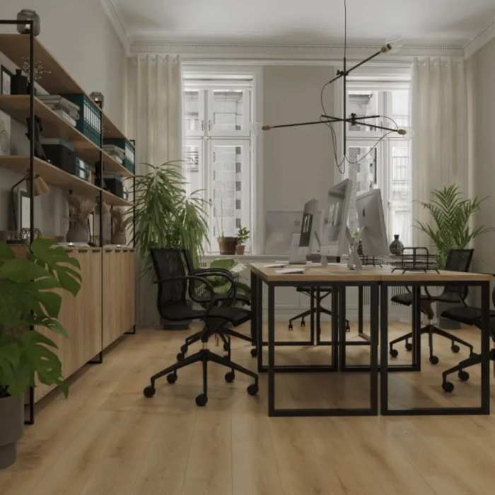 Каменно-полимерная плитка SPC Tulesna Hard 1044-1 Monolit №3