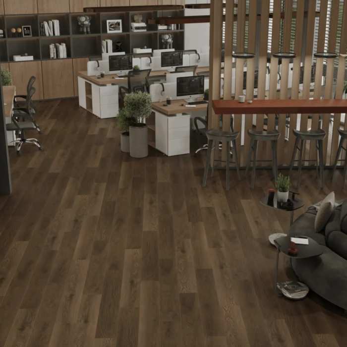 Каменно-полимерная плитка SPC Tulesna Hard 1044-2 Arsenal №3