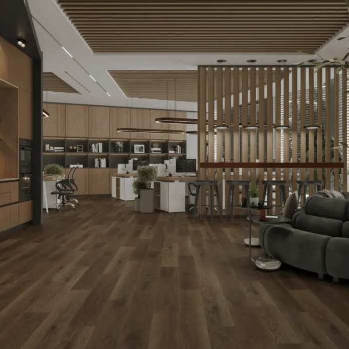 Каменно-полимерная плитка SPC Tulesna Hard 1044-2 Arsenal