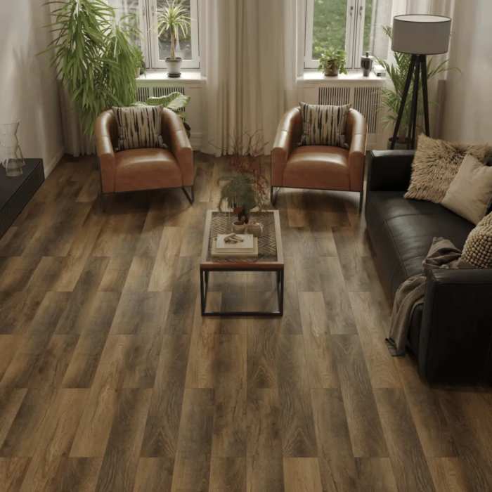 Каменно-полимерная плитка SPC Tulesna Hard 1044-3 Oplot №3