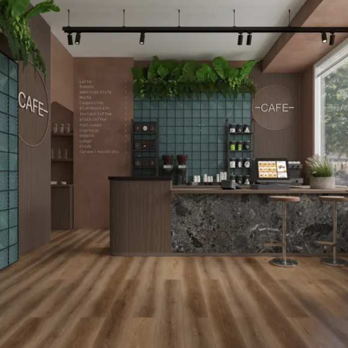 Каменно-полимерная плитка SPC Tulesna Hard 1044-5 Granit