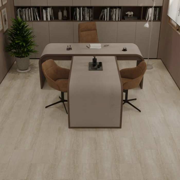 Каменно-полимерная SPC плитка Tulesna Stone Aquamarine 1009-7 №2