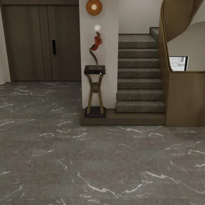 Каменно-полимерная SPC плитка Tulesna Stone Aberrant 1009-8 №2