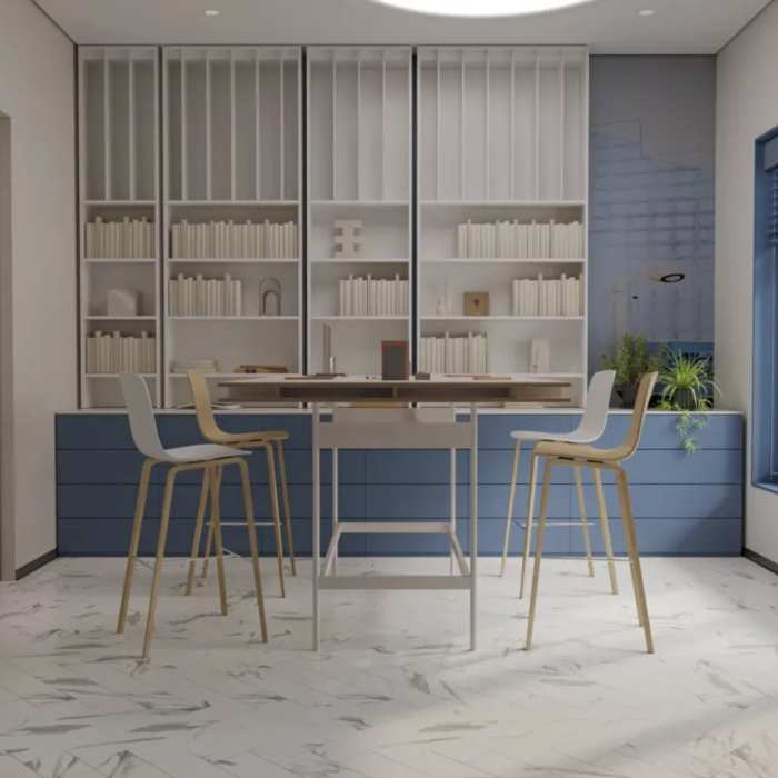 Каменно-полимерная плитка SPC Alpine Floor Адамант Паркет Фён ЕСО 31-5-R