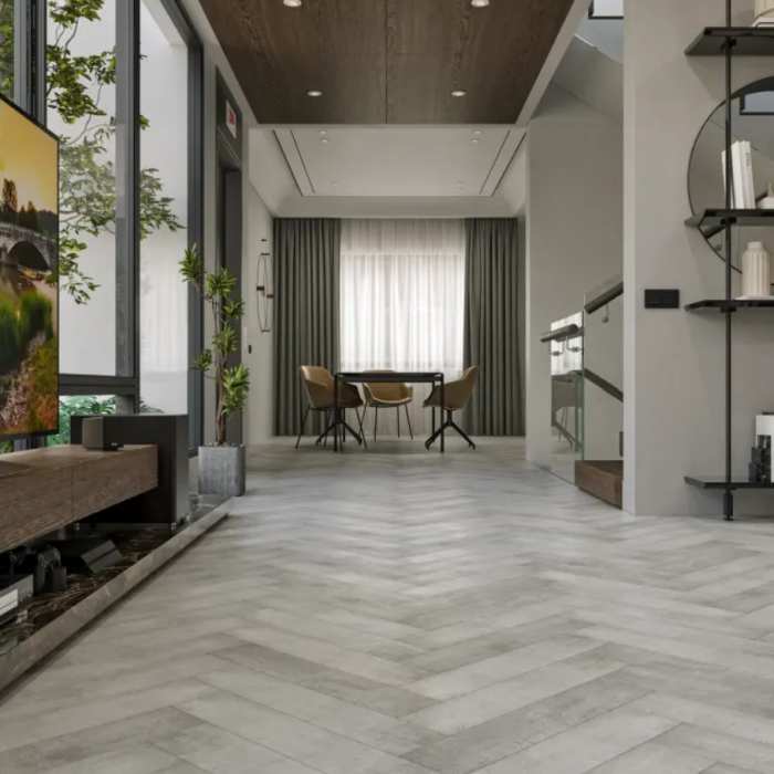 Каменно-полимерная плитка SPC Alpine Floor Адамант Паркет Корноулл ЕСО 31-8-R №4