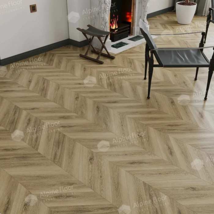 SPC ламинат Alpine Floor Chevrone Alpine ECO 18-14 МС Вайпуа №4