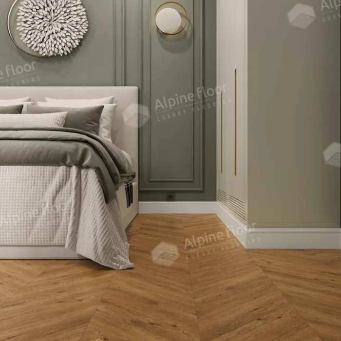 SPC ламинат Alpine Floor Chevrone Alpine ECO 18-16 МС Tesoro №3