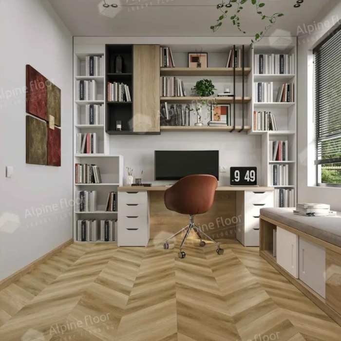SPC ламинат Alpine Floor Chevrone Alpine ECO 18-17 МС Grazioso