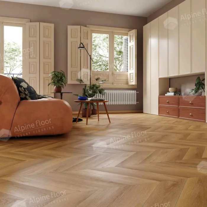 SPC ламинат Alpine Floor Chevrone Alpine ECO 18-18 МС Баварский лес №3