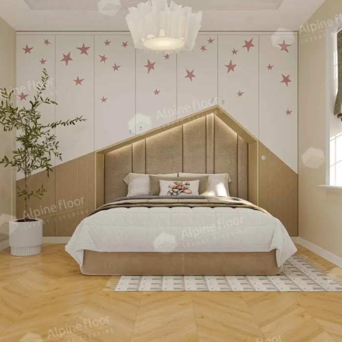 SPC ламинат Alpine Floor Chevrone Alpine ECO 18-20 МС Caldo