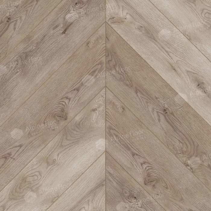 SPC ламинат Alpine Floor Chevrone Alpine ECO 18-21 МС Орех Гикори №4