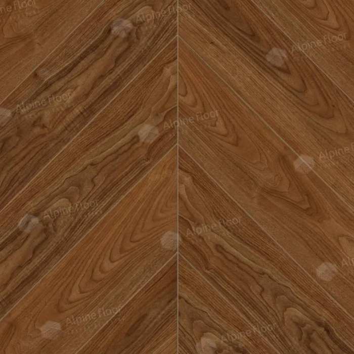 SPC ламинат Alpine Floor Chevrone Alpine ECO 18-22 МС Орех Нойер №2