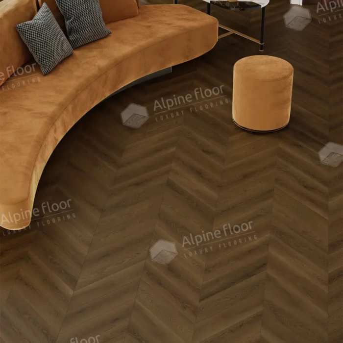 Ламинат Alpine Floor Chevron Art Дуб Денали LF-109-09 №3