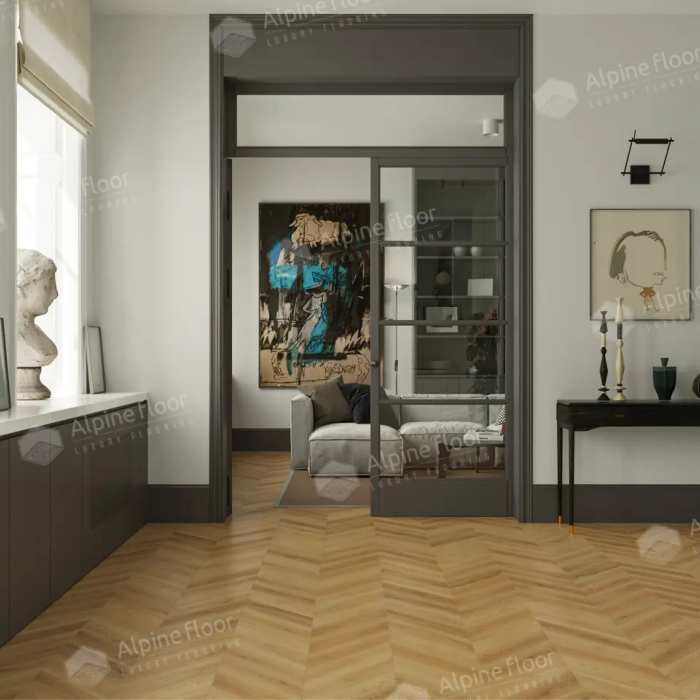 Ламинат Alpine Floor Chevron Art Дуб Олимп LF-109-05 №5