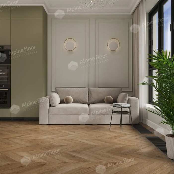 Ламинат Alpine Floor Chevron Art Дуб Эверест LF-109-06