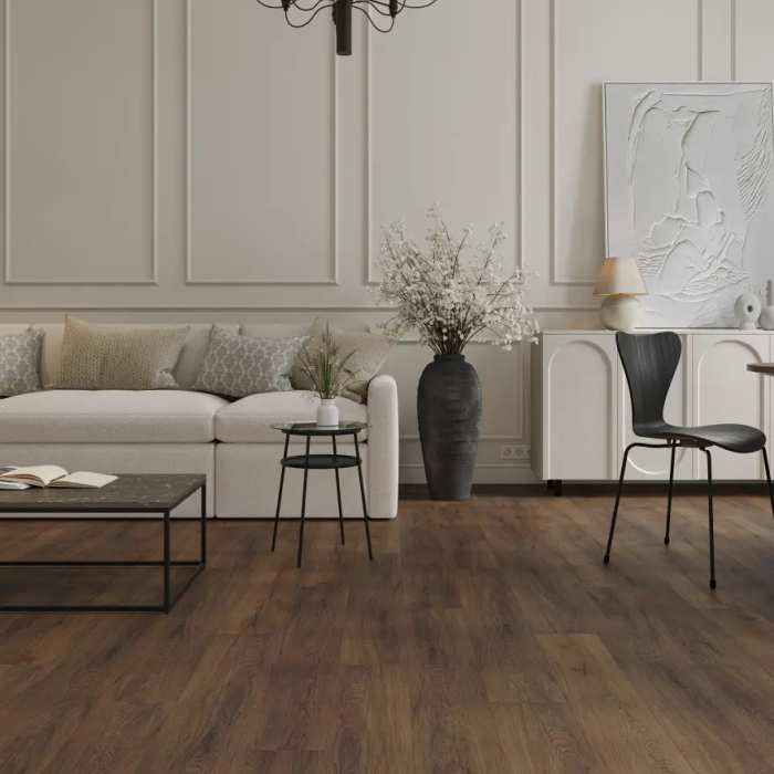 Кварцвиниловая плитка ПВХ Alpine Floor Easy Line ECO 3-40 Дуб Казимир №4
