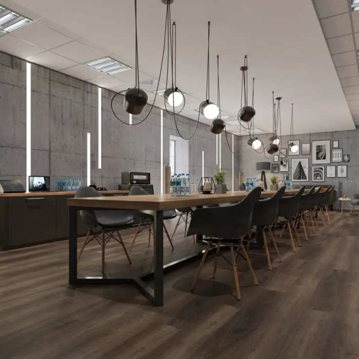 Кварцвиниловая плитка ПВХ Alpine Floor Easy Line ECO 3-43 Дуб Левитан №3