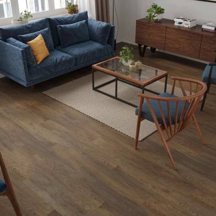 Кварцвиниловая плитка ПВХ Alpine Floor Easy Line ECO 3-45 Дуб Гоен №4