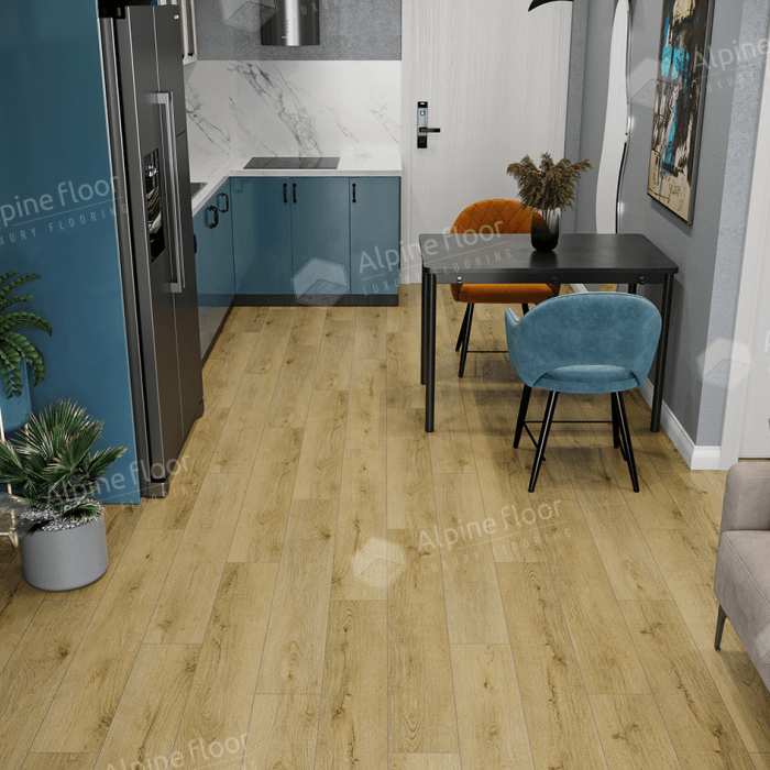 Кварцвиниловый SPC ламинат Alpine Floor Eclipse Super Matt ECO 21-7 Умбра №3