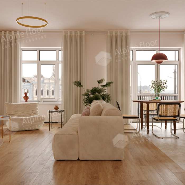 SPC ламинат Alpine Floor Grand Sequoia 5 мм ECO 11-1008 МС Макадамия №4
