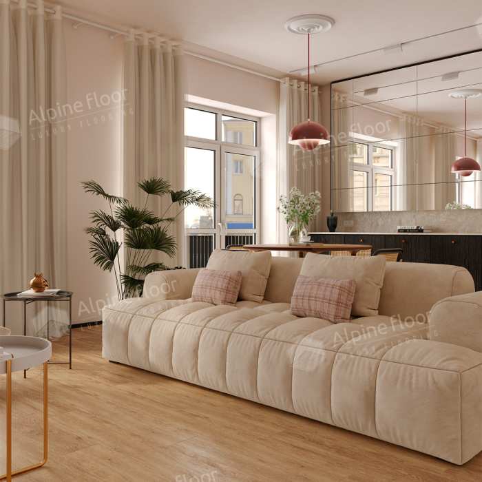 SPC ламинат Alpine Floor Grand Sequoia 5 мм ECO 11-1008 МС Макадамия №3