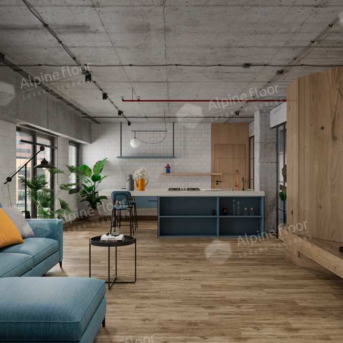 SPC ламинат Alpine Floor Grand Sequoia 5 мм ECO 11-808 МС Венге Грей №4
