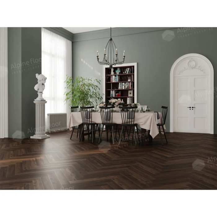 Ламинат Alpine Floor Herringbone 12 LF105-14 Дуб Абруццо №4