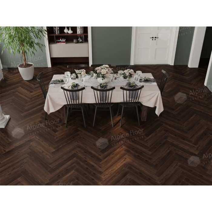 Ламинат Alpine Floor Herringbone 12 LF105-14 Дуб Абруццо №2