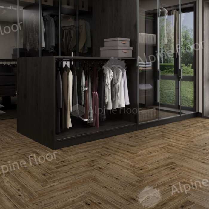 Ламинат Alpine Floor Herringbone 12 Pro Бордо LF106-10 №2
