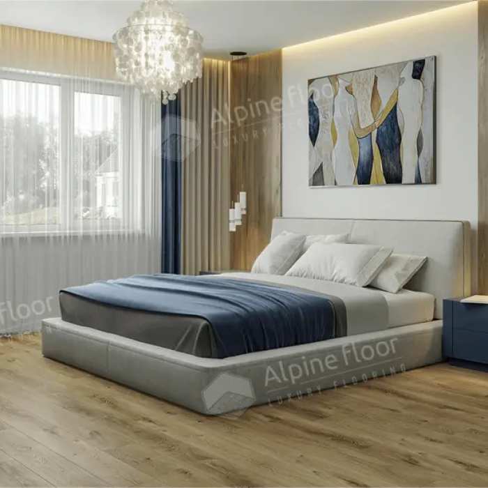 Кварцвиниловая LVT плитка Alpine Floor Liberty Loose Lay ECO 23-3 Дуб Натуральный Отбеленный
