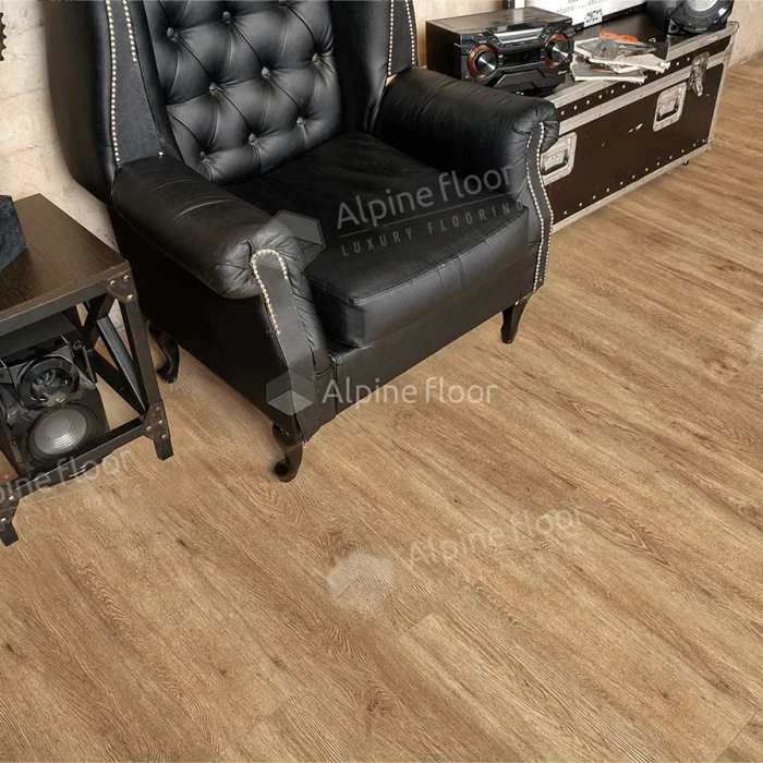 Кварцвиниловая LVT плитка Alpine Floor Liberty Loose Lay ECO 23-5 Макадамия №4