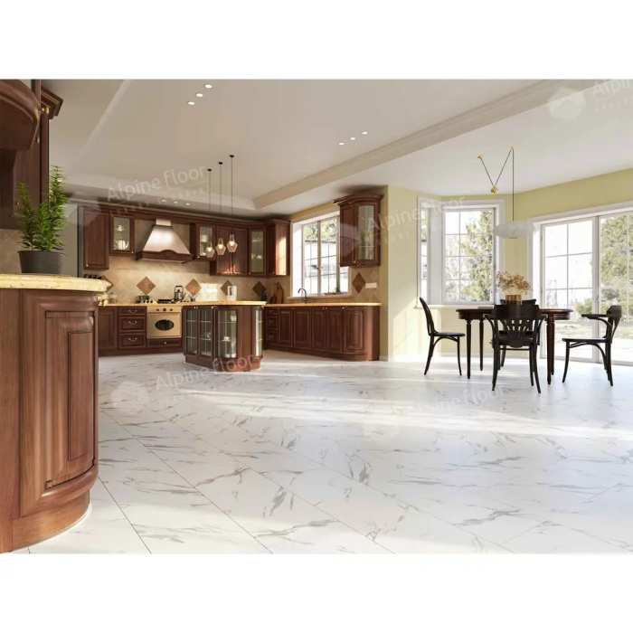Кварцвиниловая плитка ПВХ Alpine Floor Light Stone ECO 15-19 Делмар