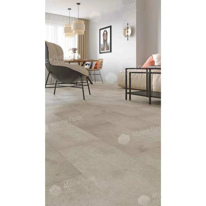 Кварцвиниловая плитка ПВХ Alpine Floor Light Stone ECO 15-14 Зион №3