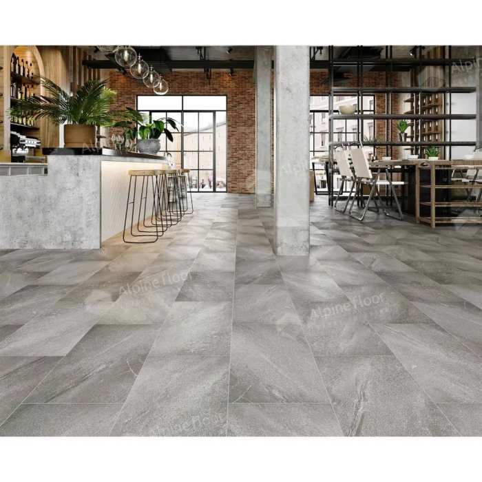Кварцвиниловая плитка ПВХ Alpine Floor Light Stone ECO 15-18 Авенгтон №3