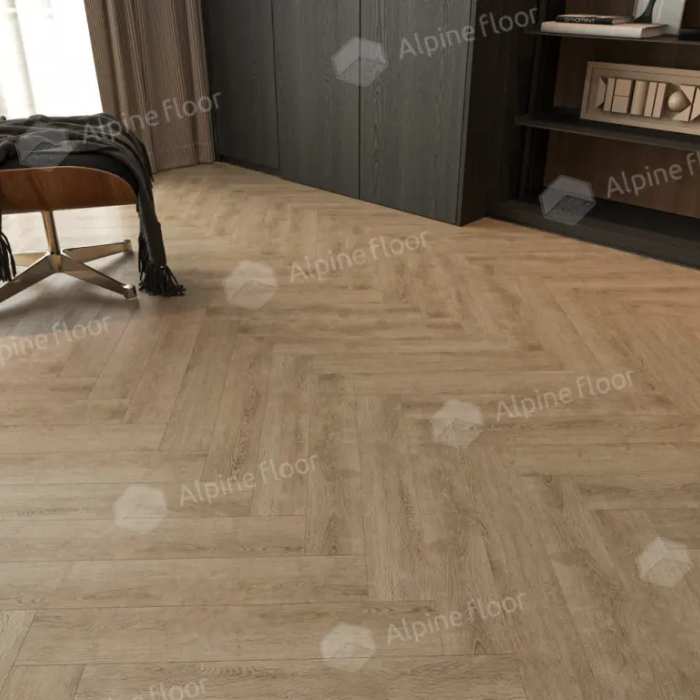 Ламинат Alpine Floor Herringbone 8 Pro Дуб Прованс LF102-7
