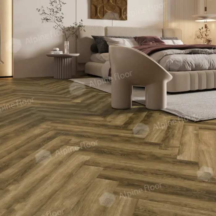 Ламинат Alpine Floor Herringbone 8 Pro Дуб Марсель LF102-9