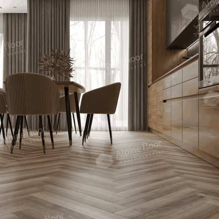 Ламинат Alpine Floor Herringbone 8 Pro LF102-14 Дуб Пикардия №5