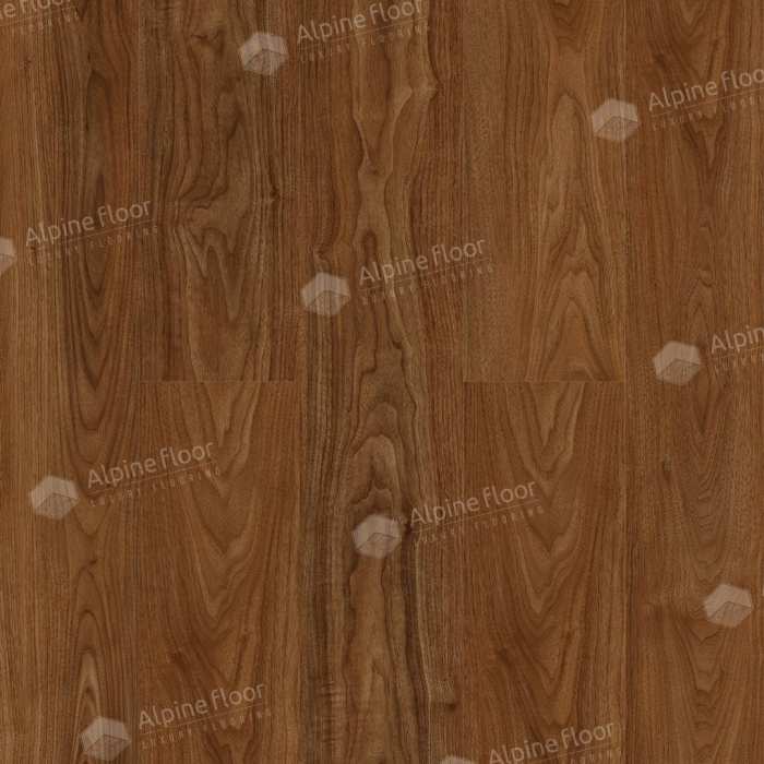 Каменно-полимерная плитка SPC Alpine Floor Nut ECO 22-2 МС Орех Маррон Классик №4