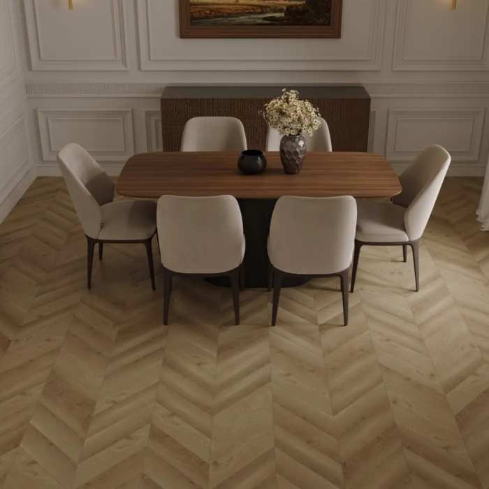Инженерный ламинат Alpine Floor Signature Obsidian Chevron LF703-09 Дуб Величественный №4