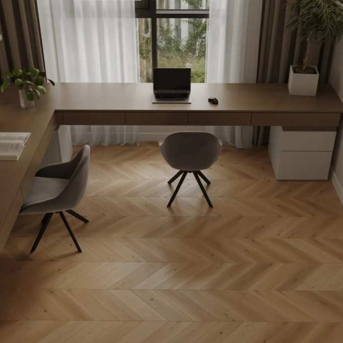 Инженерный ламинат Alpine Floor Signature Obsidian Chevron LF703-22 Дуб Сатин №4