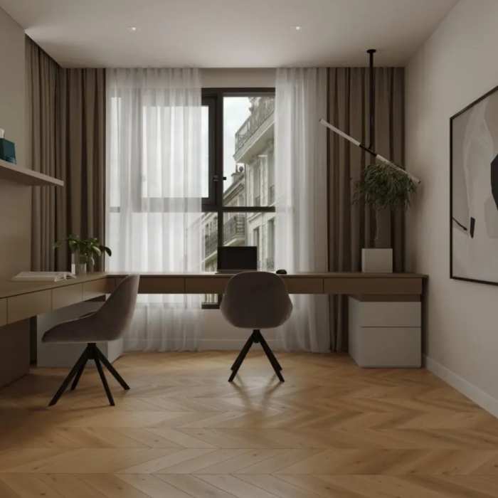 Инженерный ламинат Alpine Floor Signature Obsidian Chevron LF703-22 Дуб Сатин